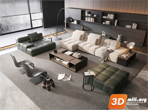 Sofa Minotti Skp Files 